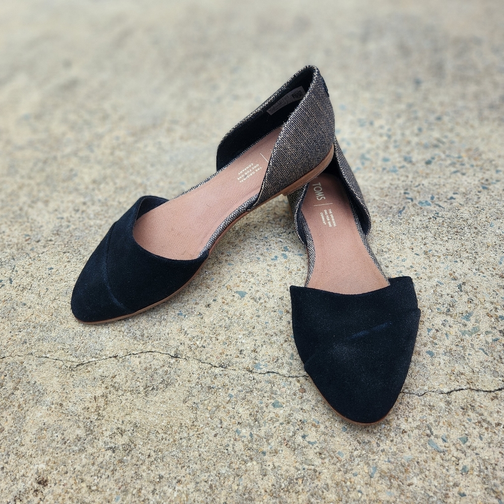 TOMS Womens, Jutti D'Orsay Flat